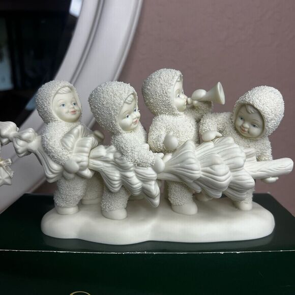 Snowbabies Hi-Ho Hi-Ho to Frolic Land We Go - Picture 8 of 16